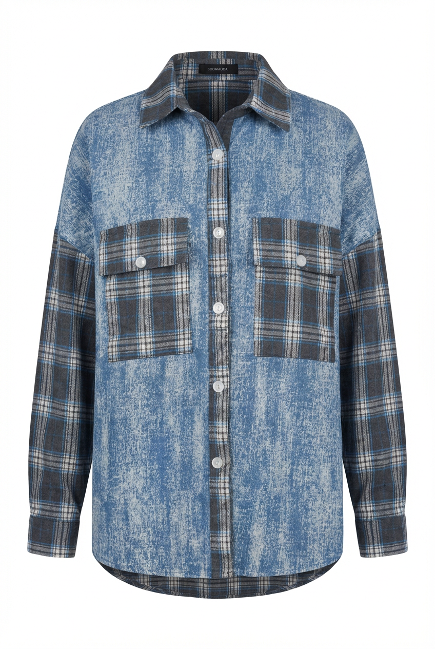 Рубашка с клапанами