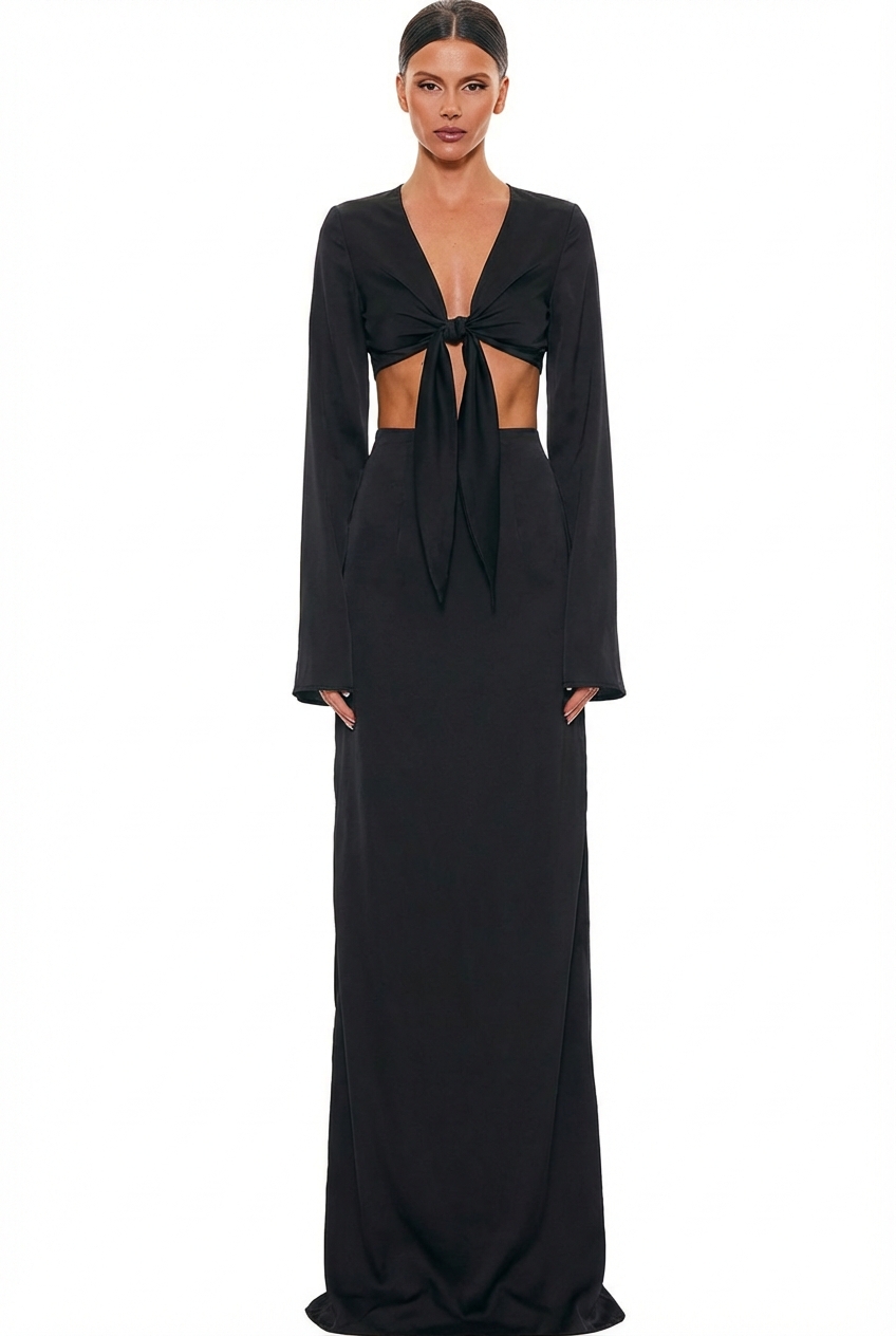 Комплект топ с юбкой макси