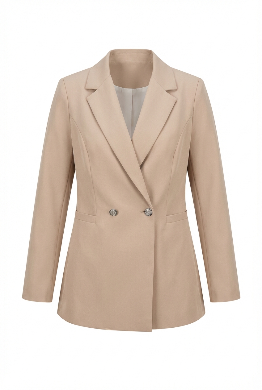 Жакет с листочками-обманками