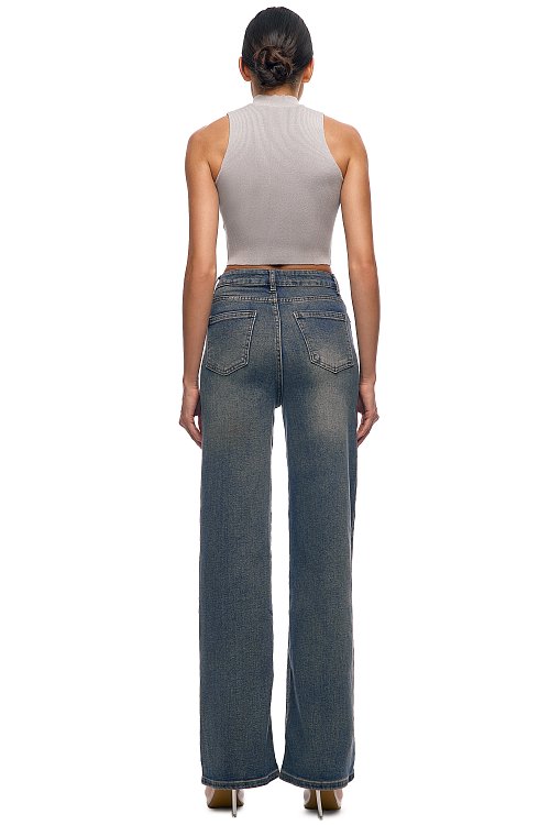 Джинсы прямые