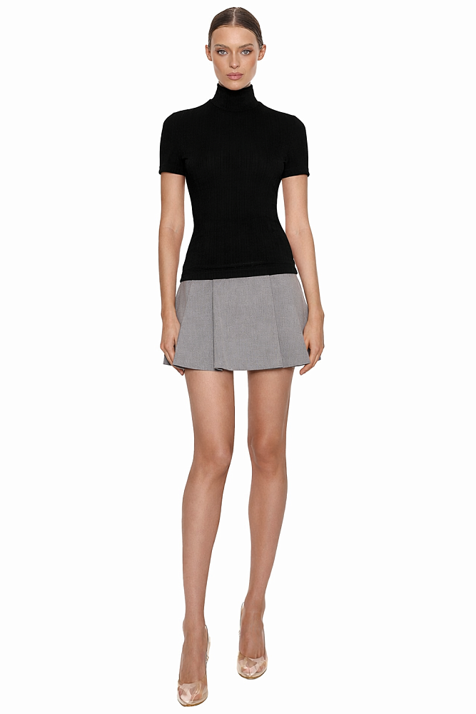 Водолазка с коротким рукавом