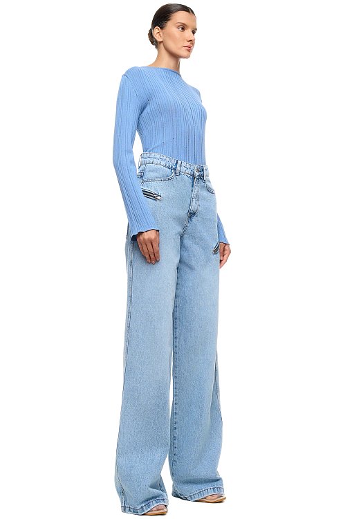 ДЖИНСЫ МОЛНИЯ