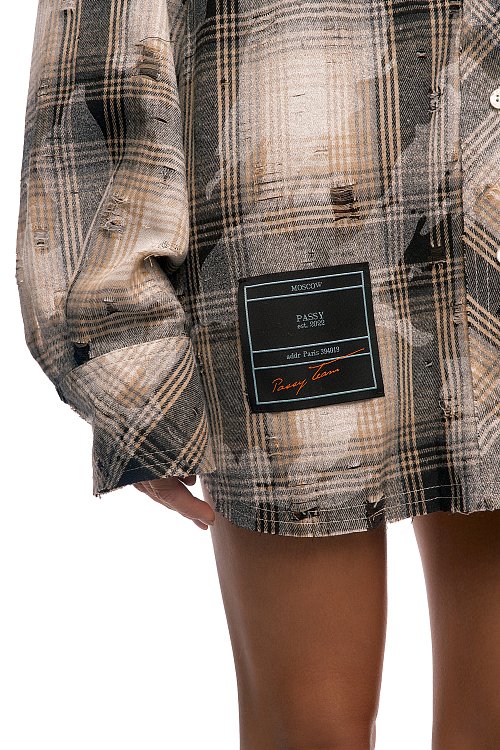 Рубашка в клетку