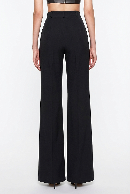 Брюки прямые с разрезами