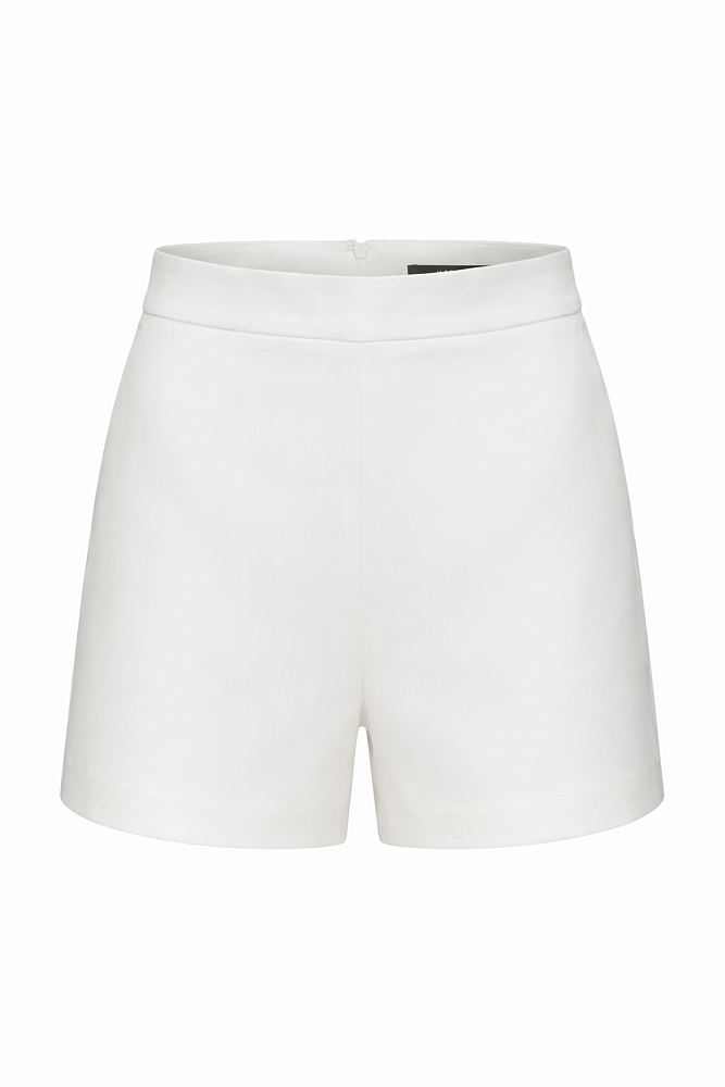 Шорты классические из костюмной ткани