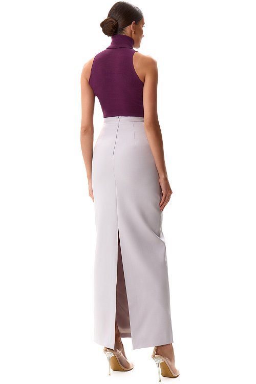 Топ с воротником