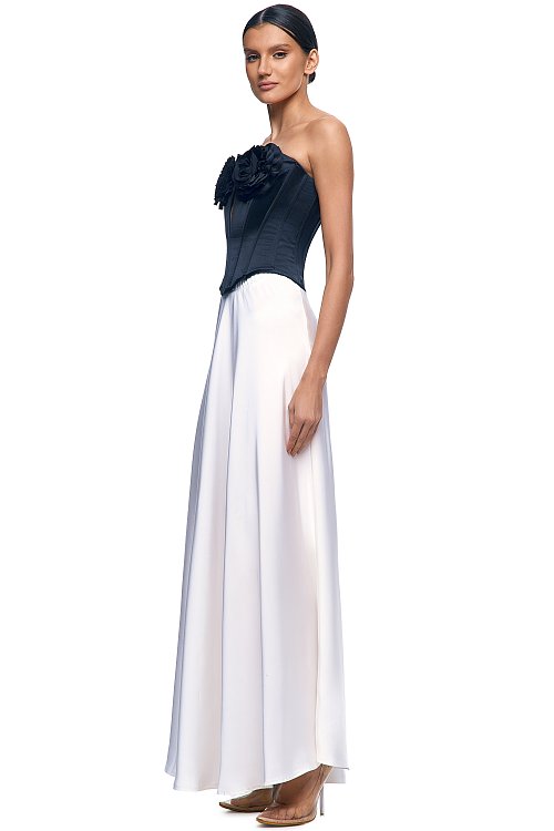 Корсет с цветами