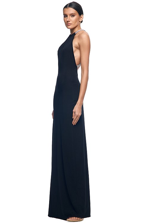 ПЛАТЬЕ NYMPH SILVER С ОТКРЫТОЙ СПИНОЙ