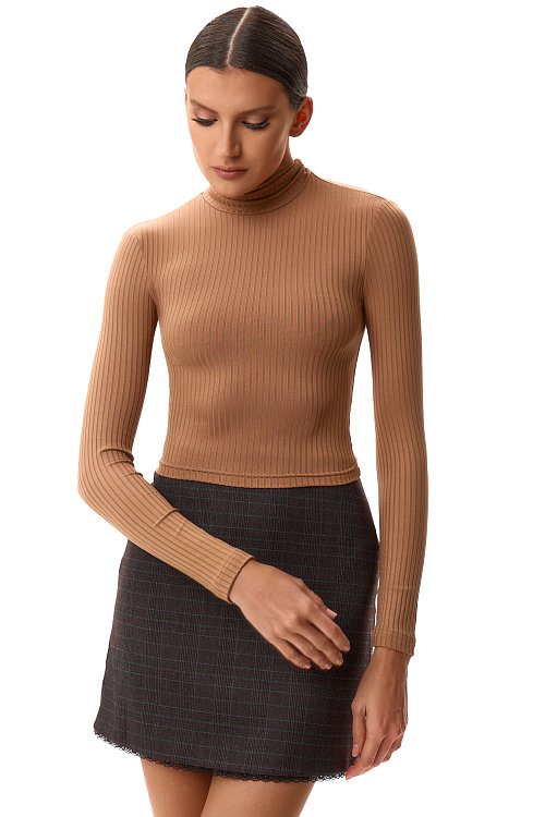 Водолазка укороченная