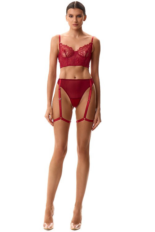 Трусики со стрепами Bordo