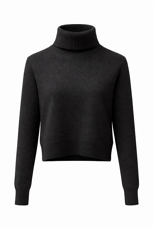 Свитер укороченный 