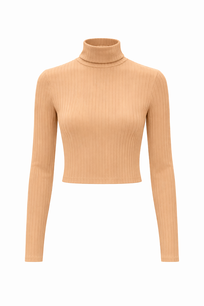 Водолазка укороченная