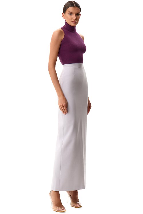 Топ с воротником