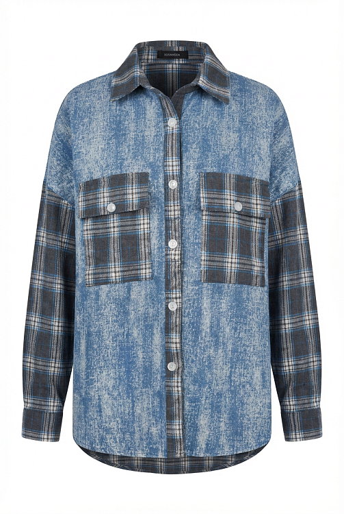 Рубашка с клапанами