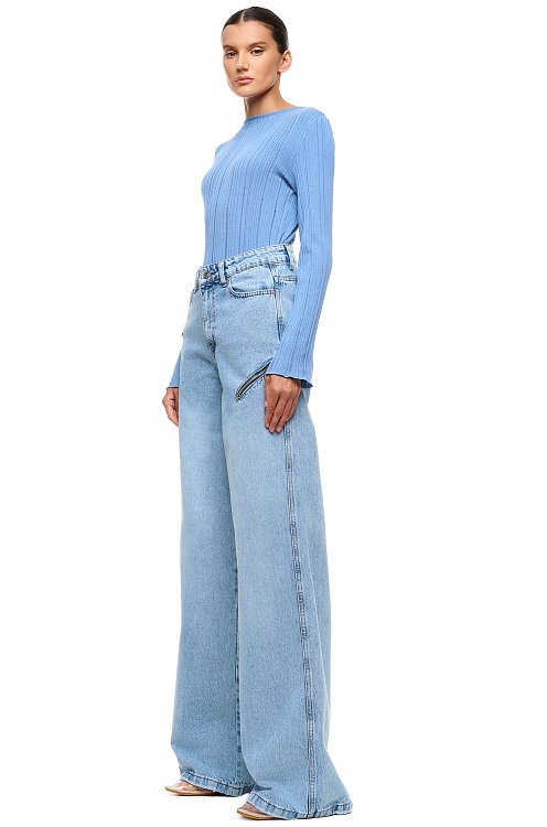 ДЖИНСЫ МОЛНИЯ