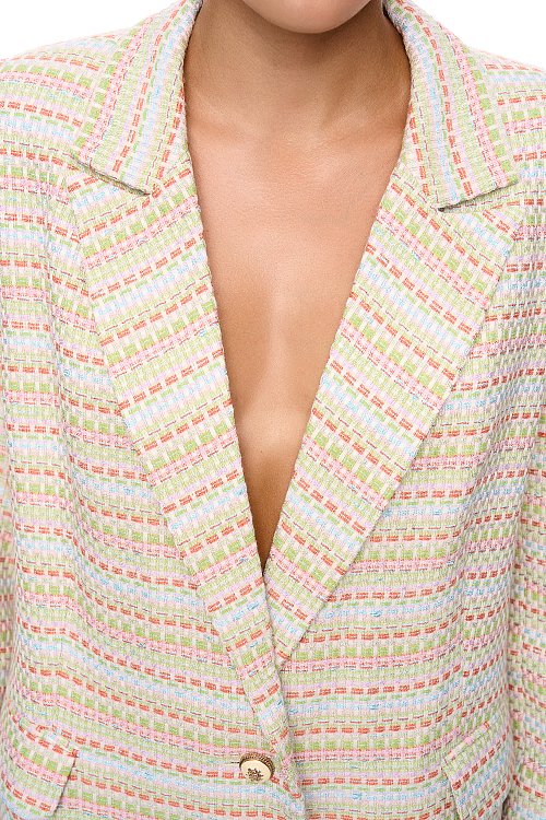 Жакет твидовый