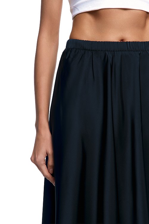 Юбка-полусолнце макси