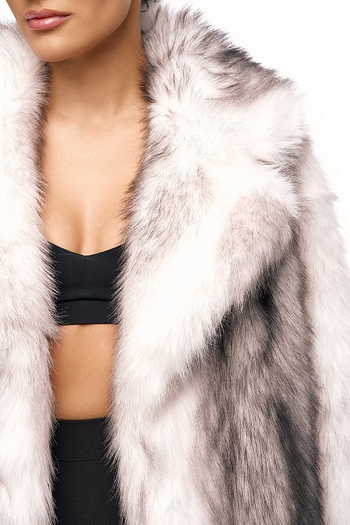 Шуба из искусственного меха "Ruby"