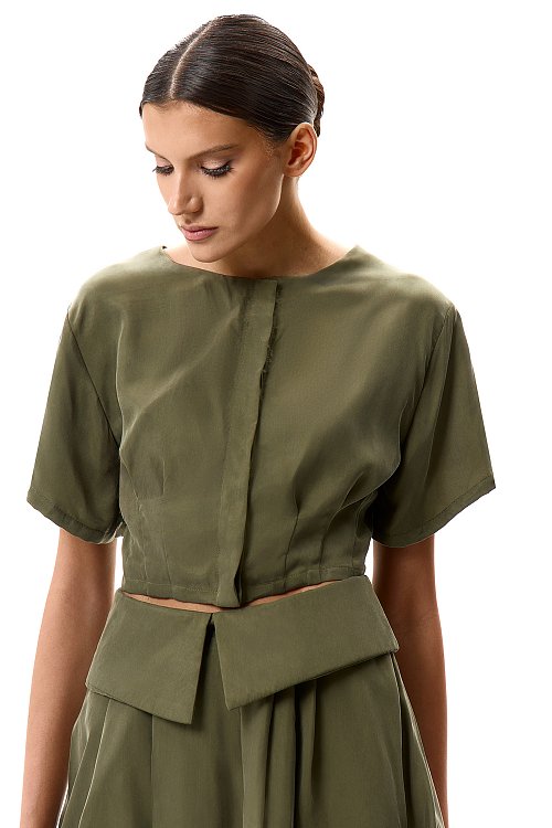 Костюм из итальянской купры