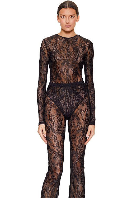 Боди из гипюра