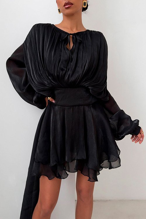 Платье из органзы