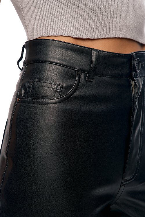 Джинсы из Эко-кожи