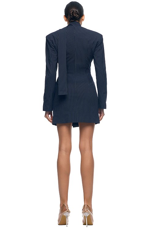 Платье - пиджак со шлейфом