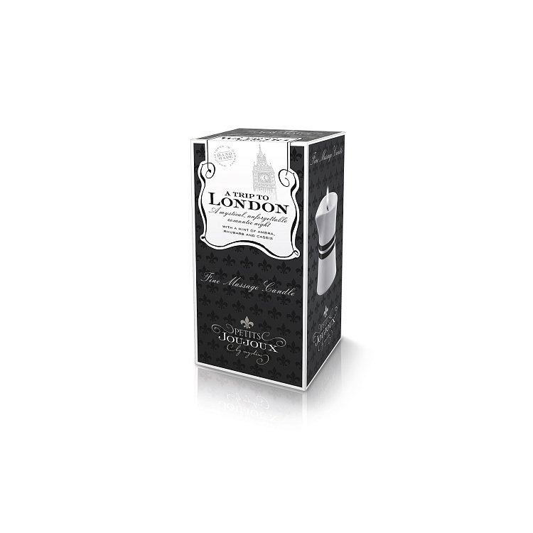 Массажная свеча Petits JouJoux London свежесть, 120 гр.