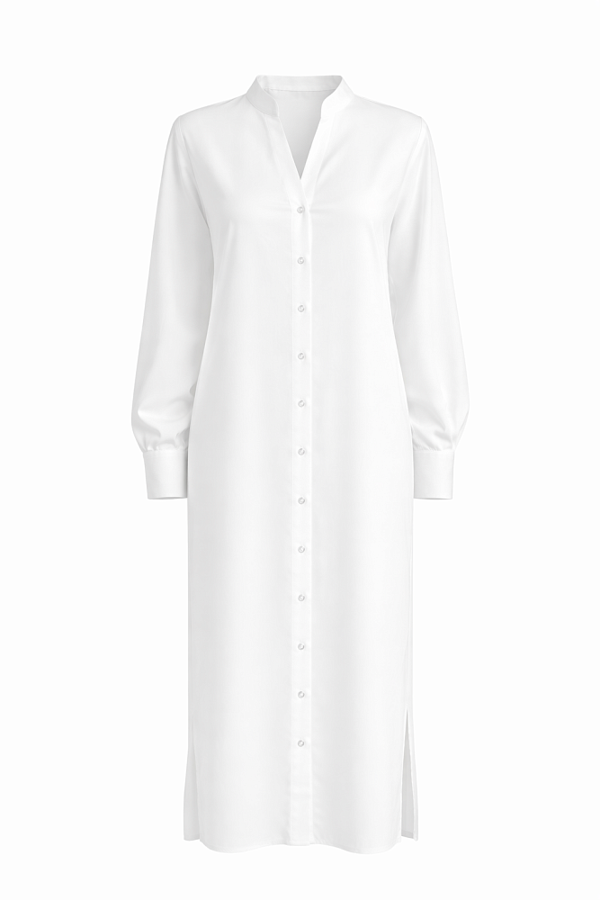 Платье-макси с высокими разрезами