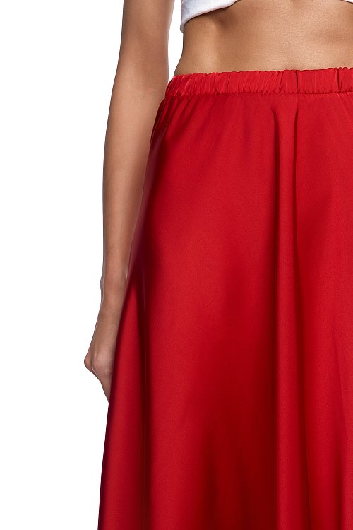 Юбка-полусолнце макси