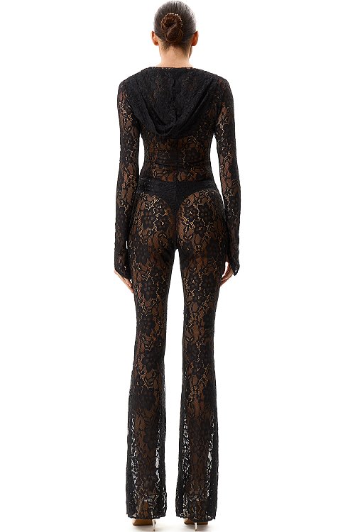 Комбинезон чёрное кружево Sexbomb