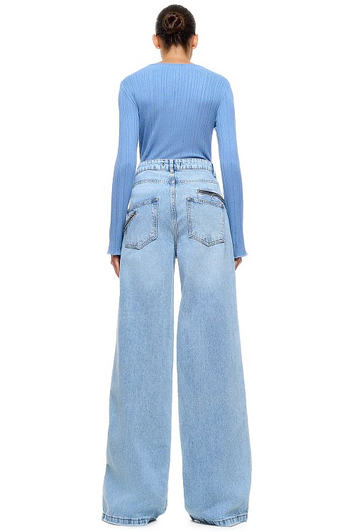 ДЖИНСЫ МОЛНИЯ