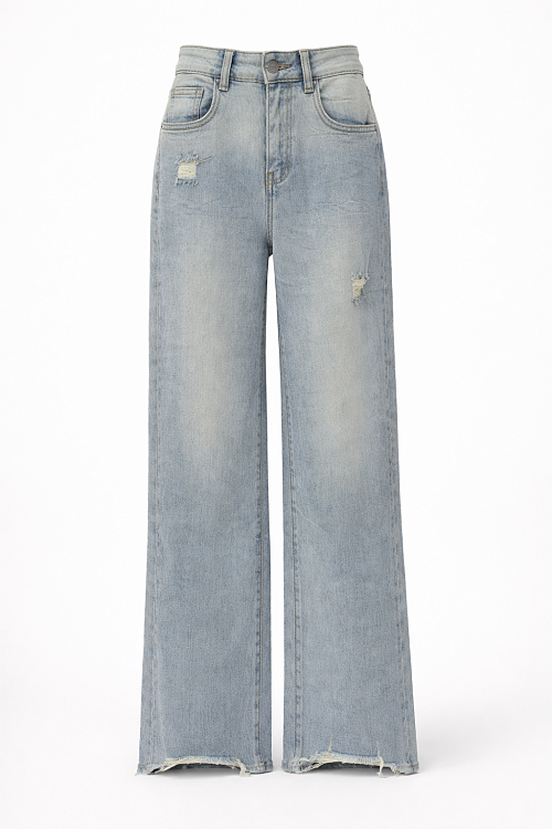 Джинсы расклешенные