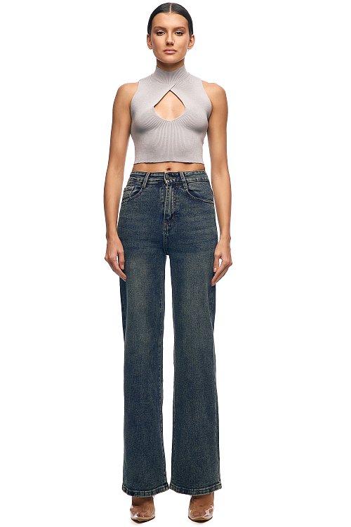 Джинсы прямые