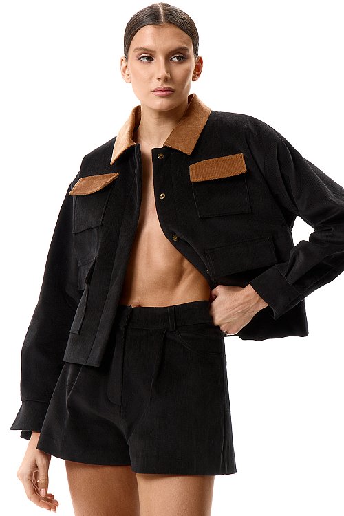 Вельветовые шорты