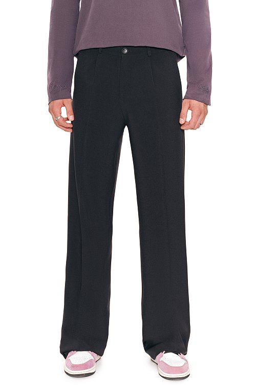 Брюки мужские Slacks, ЧЁРНЫЙ