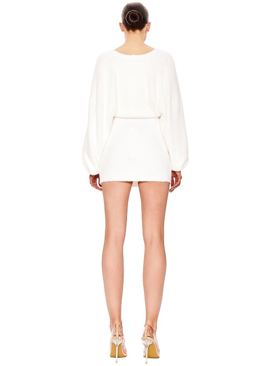 Юбка-мини трикотажная