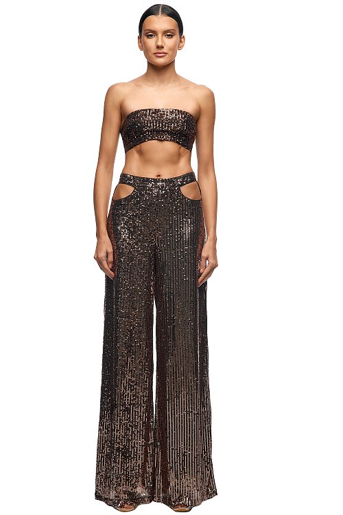 Брюки из пайеток