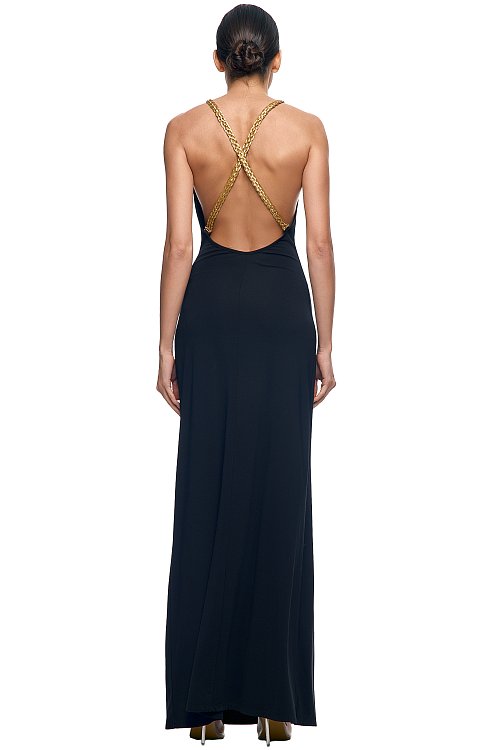 ПЛАТЬЕ NYMPH GOLD С ОТКРЫТОЙ СПИНОЙ