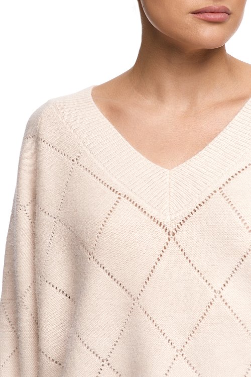 Джемпер ажурный