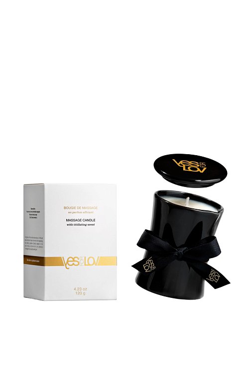 Свеча массажная YESforLOV с возбуждающим ароматом, 120 гр