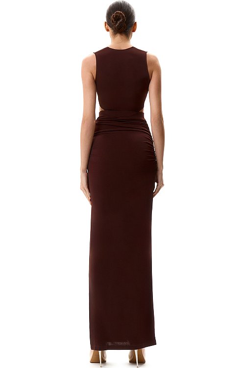 Платье с  драпировкой