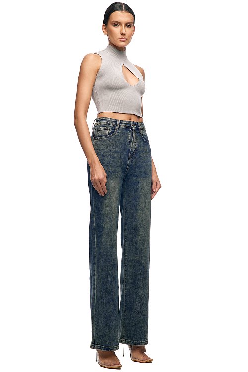 Джинсы прямые