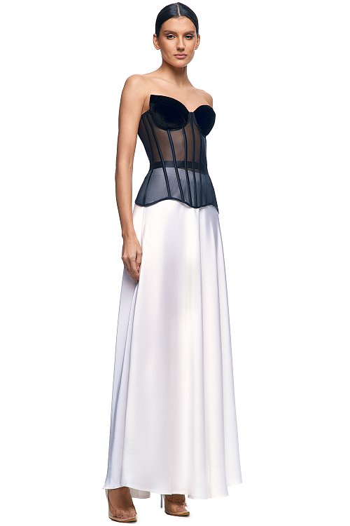 PATRICIA классический корсет с заостренными чашками