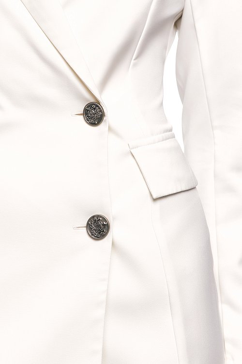 Платье-жакет двубортное