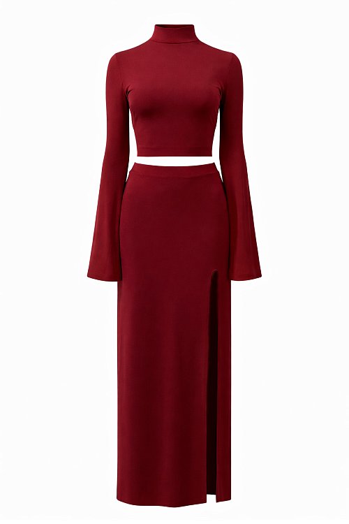 Комплект-двойка с разрезом