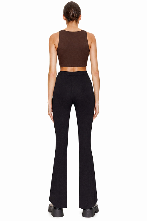 Топ майка со шнуровкой