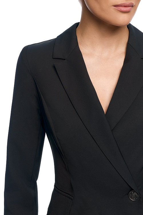 Платье-жакет двубортное