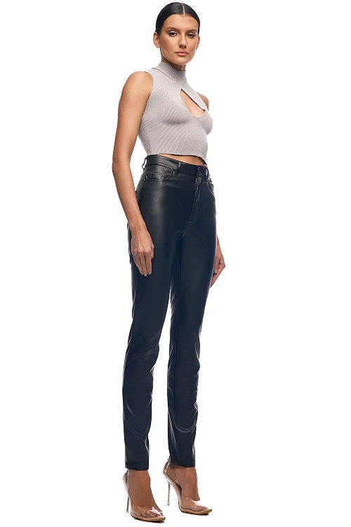 Джинсы из Эко-кожи