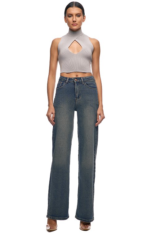 Джинсы прямые